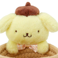 PomPomPurin Rope Basket with Mascot Plush [Small]
