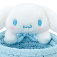 Cinnamoroll Rope Basket with Mascot Plush [Small]
