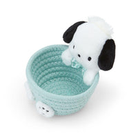 Pochacco Rope Basket with Mascot Plush [Small]
