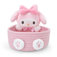 My Melody Rope Basket with Mascot Plush [Medium]
