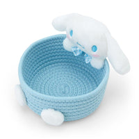 Cinnamoroll Rope Basket with Mascot Plush [Medium]