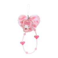 My Melody "Sanrio Gal Bear" Heart Phone Strap
