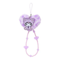 Kuromi "Sanrio Gal Bear" Heart Phone Strap
