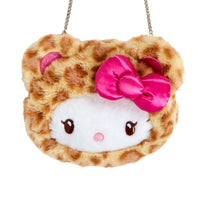 Hello Kitty "Sanrio Gal Bear" Plush Face Pochette Bag
