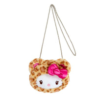 Hello Kitty "Sanrio Gal Bear" Plush Face Pochette Bag
