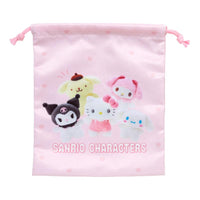 Sanrio Characters "Pitatto Friends" Drawstring Bag Set
