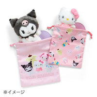 Sanrio Characters "Pitatto Friends" Drawstring Bag Set
