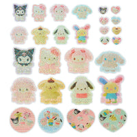 Sanrio Characters "Pitatto Friends" Holograhic Sticker Flakes
