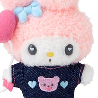 My Melody Denim Patch Mascot Plush
