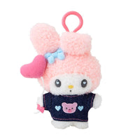 My Melody Denim Patch Mascot Plush
