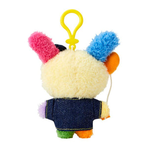 Usahana Denim Patch Mascot Plush