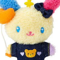 Usahana Denim Patch Mascot Plush
