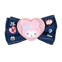 Sanrio Characters Denim Patch Hair Clip Blind Box
