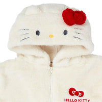 Hello Kitty Fluffy Zip-up Hoodie
