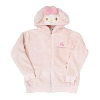 My Melody Fluffy Zip-up Hoodie
