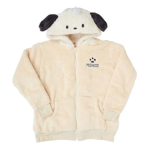 Pochacco Fluffy Zip-up Hoodie