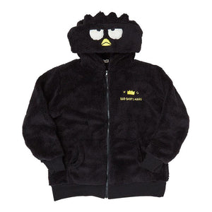 Bad Badz-Maru Fluffy Zip-up Hoodie