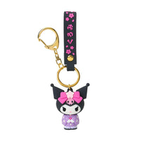 Kuromi Japan Kimono 3D Keychain
