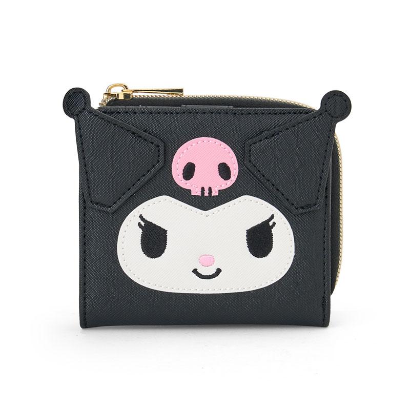 Kuromi Face Bi-Fold Wallet