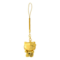 Hello Kitty Gold Netsuke Charm
