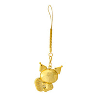 Kuromi Gold Netsuke Charm
