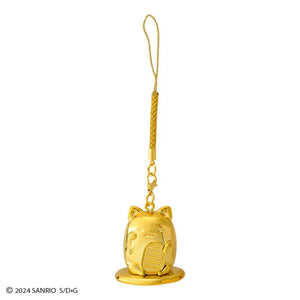 Gudentama Gold Netsuke Charm