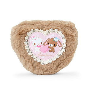 Sugarbunnies "Heisei Fluffy Heart" Flat Pouch