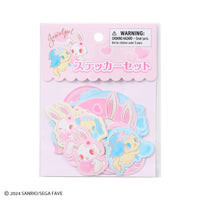 Jewelpet "Heisei Fluffy Heart" Sticker Set
