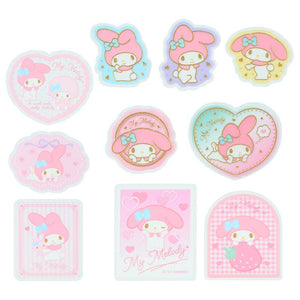 My Melody Transparent Sticker Set