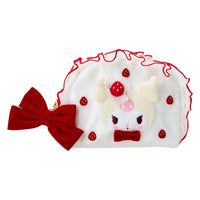 Kuromi "Strawberry Shortcake" Ribbon Pouch
