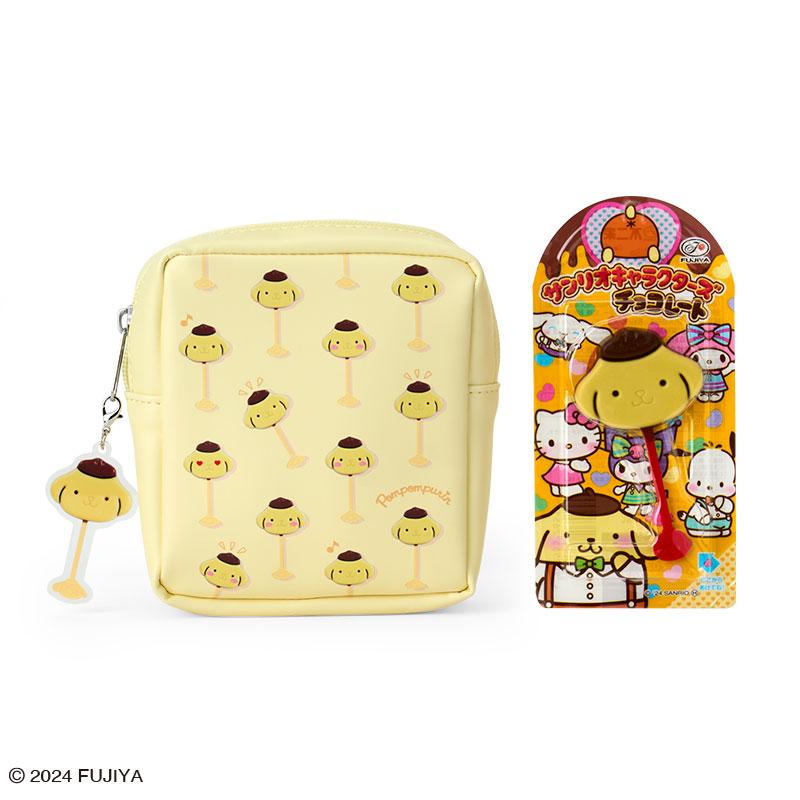 PomPomPurin Fujiya Chocolate Bar & Pouch