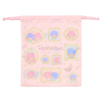 Little Twin Star "Birthday Frame Design" Drawstring Bag 2pc
