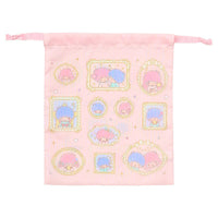 Little Twin Star "Birthday Frame Design" Drawstring Bag 2pc
