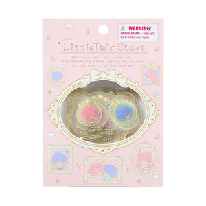 Little Twin Star "Birthday Frame Design" Sticker Flakes