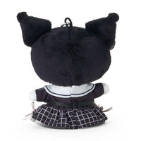 Kuromi Monochrome Plush Mascot
