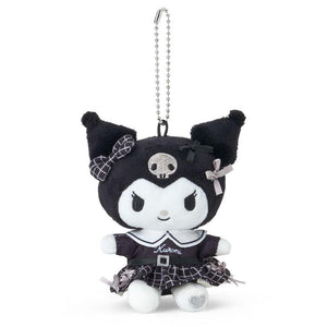 Kuromi Monochrome Plush Mascot