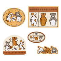 Sanrio Cat Club Noraneko Land Sticker Flakes
