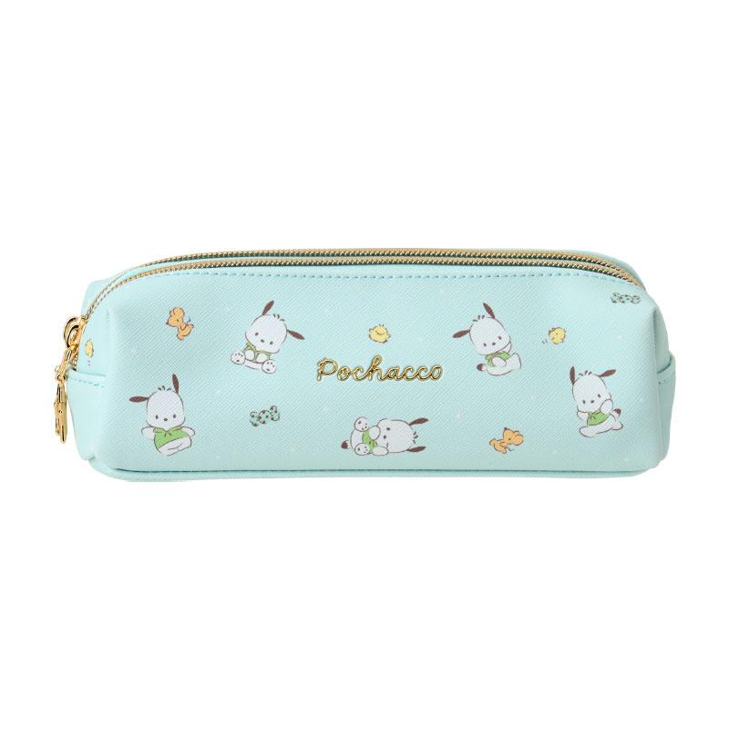 Pochacco Double Zipper Pen Pouch