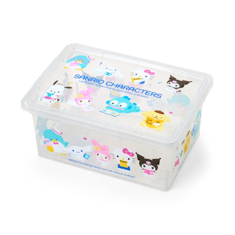 Sanrio Characters Glitter Storage Box