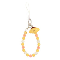 PomPomPurin Beaded Phone Strap
