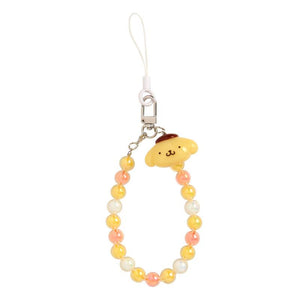 PomPomPurin Beaded Phone Strap