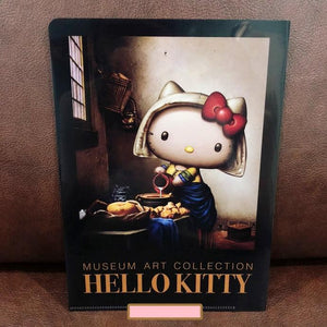 Hello Kitty x Art Collection A5 Double Folder [The Milkmaid]