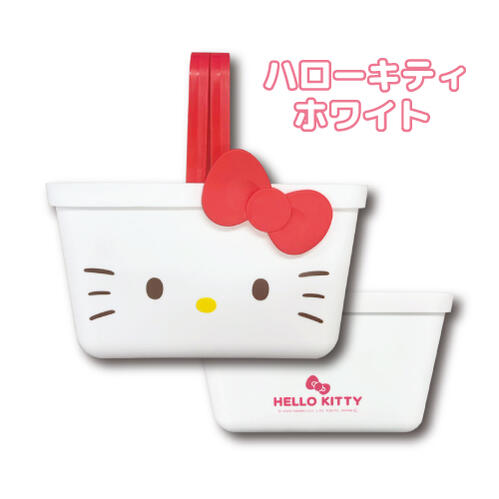 Hello Kitty Basket [White]