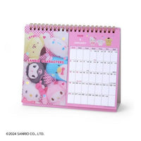 Sanrio Characters Ring Desktop Calendar [Plush Design]
