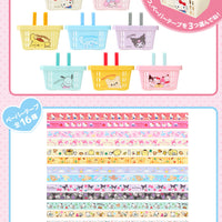 *Customizable* Sanrio Basket & Washi Tape