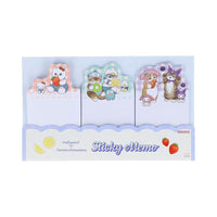 Mofusand x Sanrio Characters Sticky Notes - Fruit
