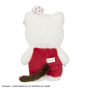 Hello Kitty x Monchhichi Gingham Plush [Sekiguchi]