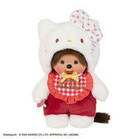 Hello Kitty x Monchhichi Gingham Plush [Sekiguchi]
