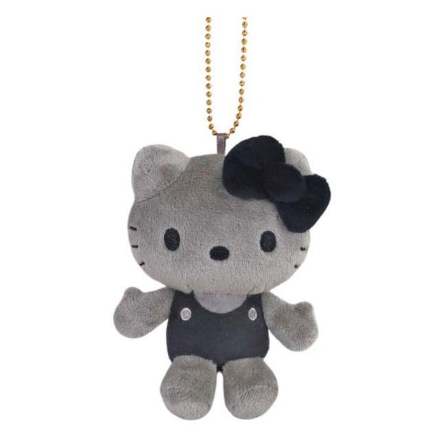 Hello Kitty 50th Plush Mascot - Ash Black