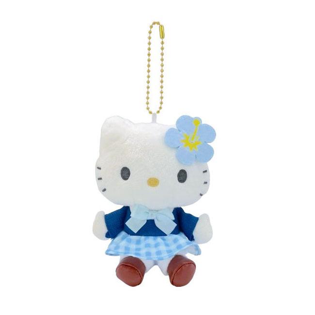 Hello Kitty 50th Plush Mascot - Blue Heisei Kogal